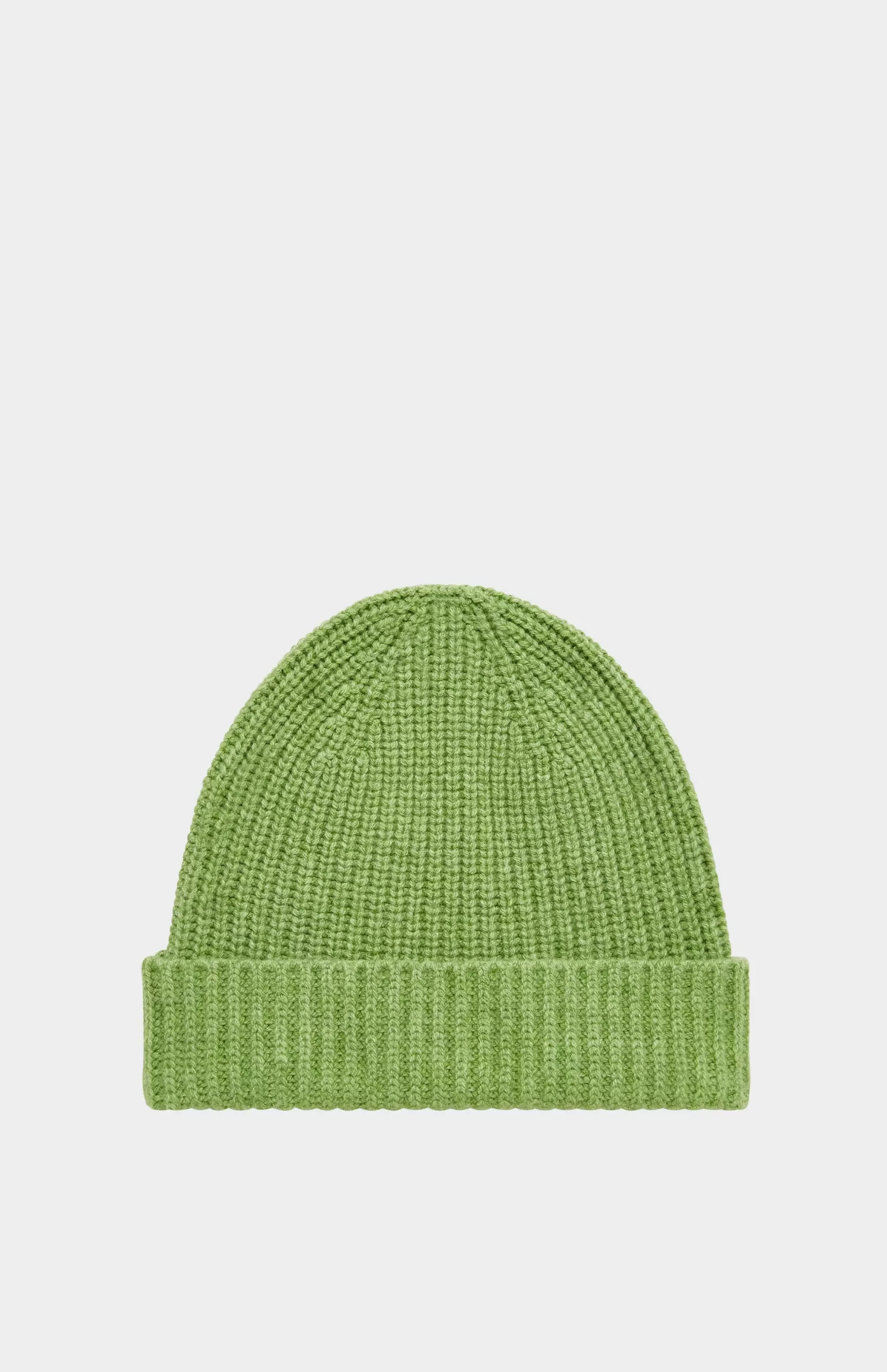 Women Pringle of Scotland Lambswool Beanie In Field Green