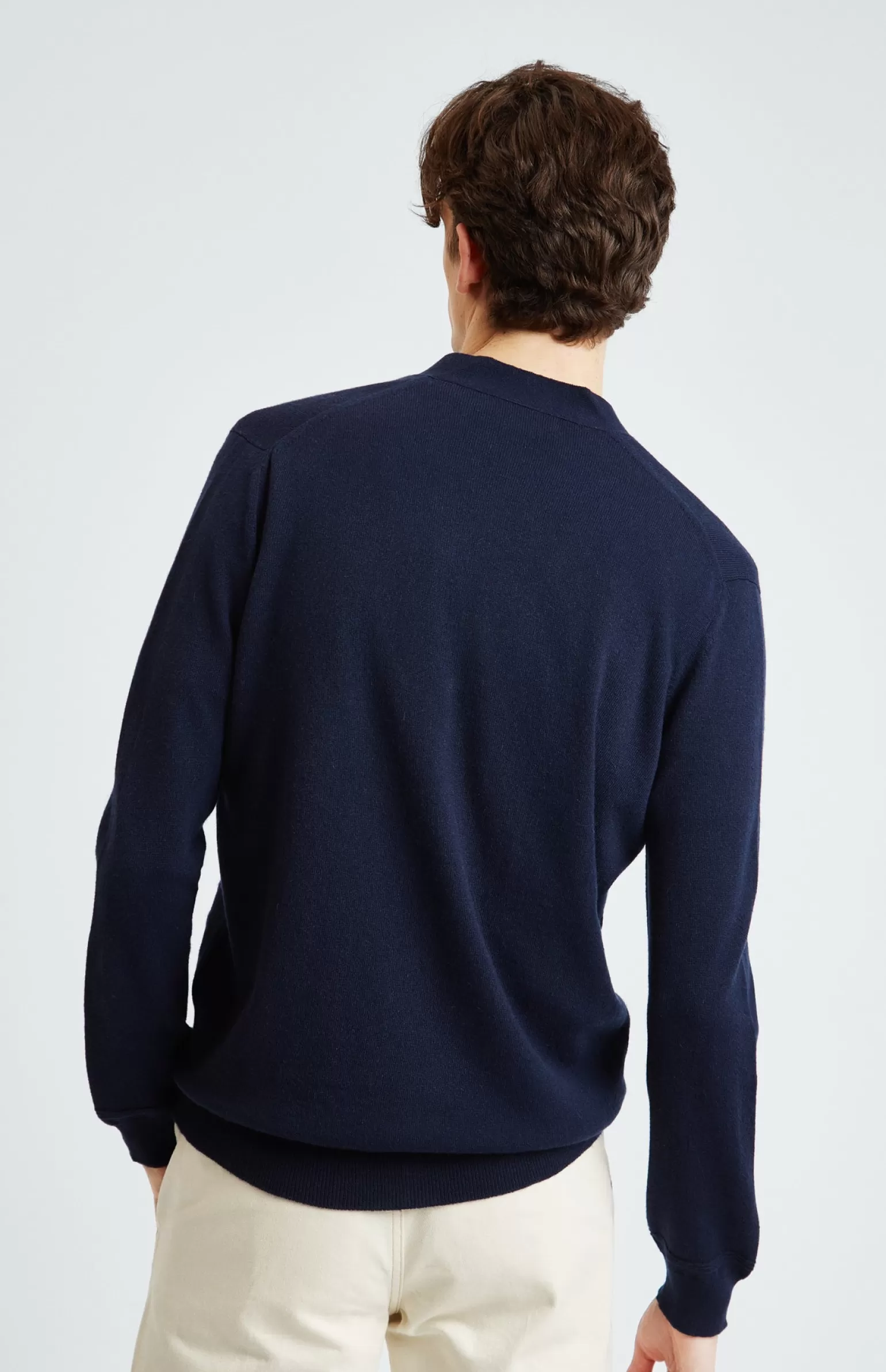 Pringle of Scotland Men's Cashmere Cardigan In Navy