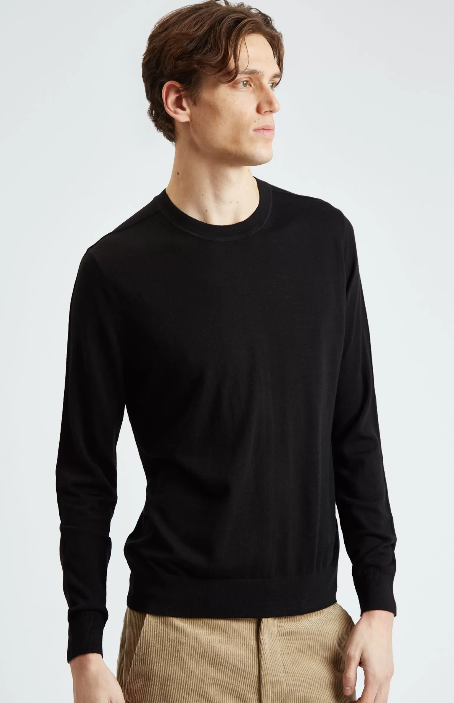 Pringle of Scotland Merino Jumper In Black