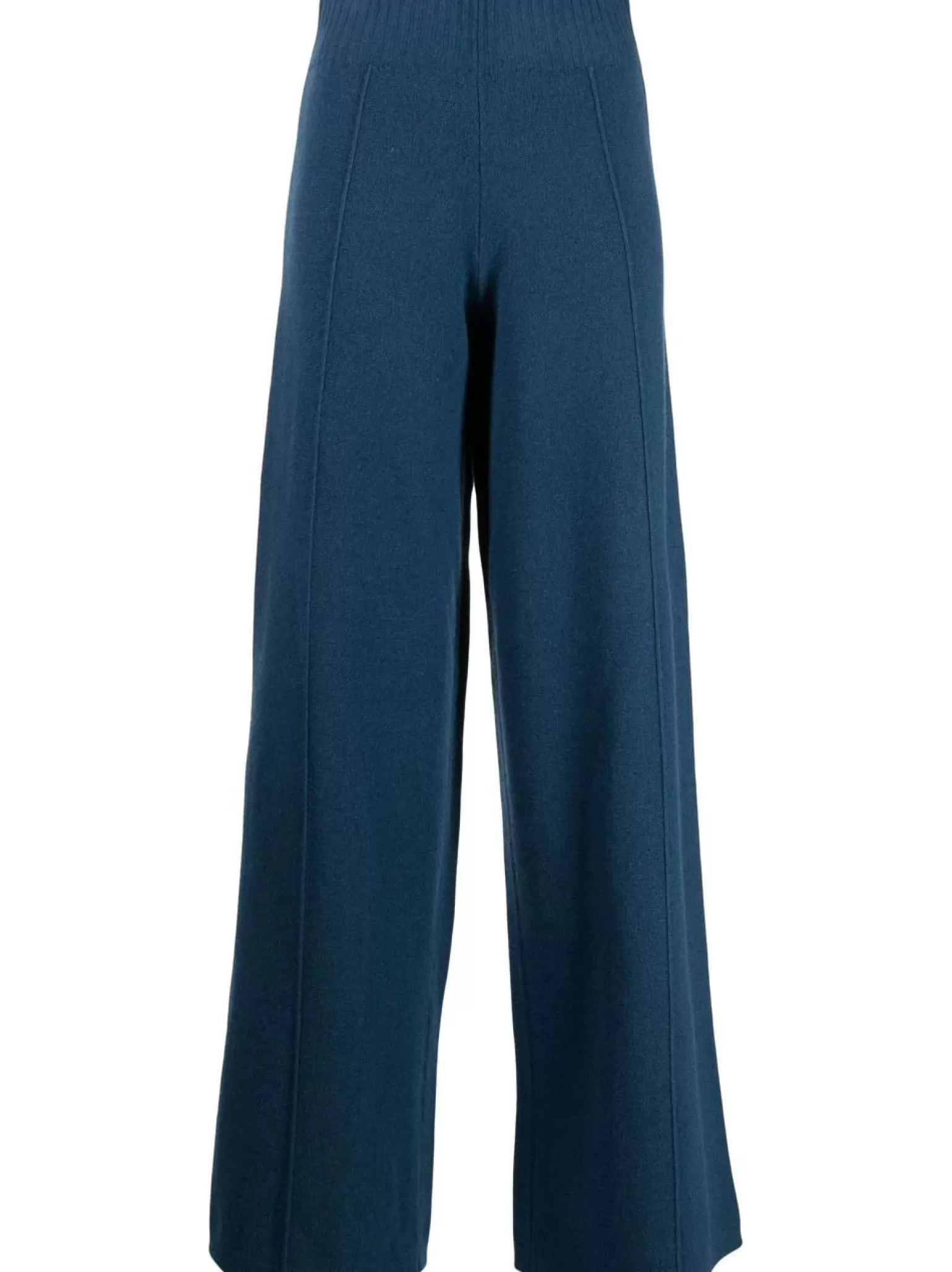 Women Pringle of Scotland Women's Cashmere Blend Trousers In Night Sky